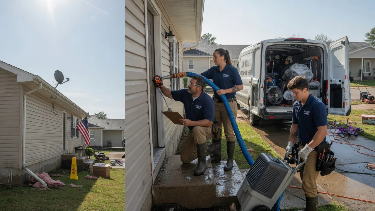 Ceiling Water Damage Restoration in Plaza, ND near me